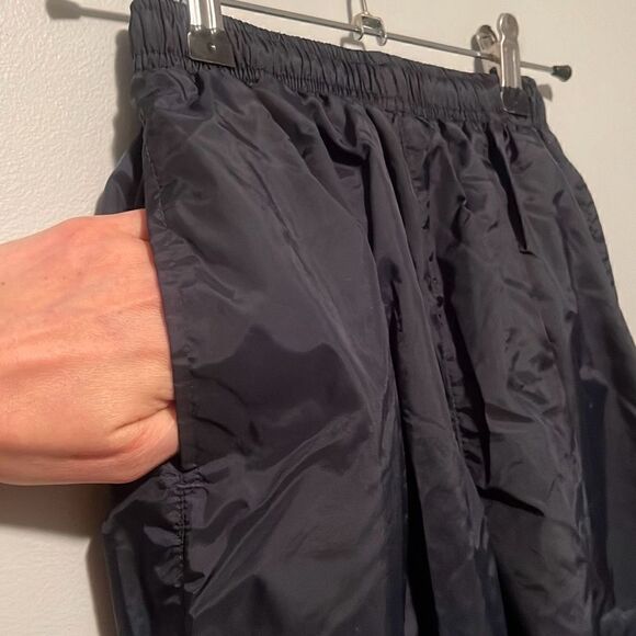 Charles River Apparel Youth Black Elastic Waist Windbreaker Sweatpants Small - Picture 4 of 8